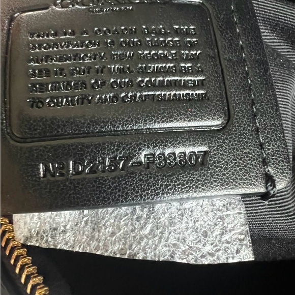 Coach Satchel With Matching Wristlet - Picture 6 of 8